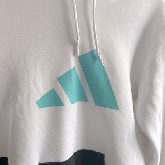 Men’s adidas Color Block Hoodie Men’s Medium - Picture 6 of 6